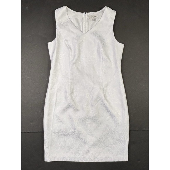 Danillo Dress Suit Size Woman's 8 New White 2 Piece Dress & Jacket - Picture 16 of 16